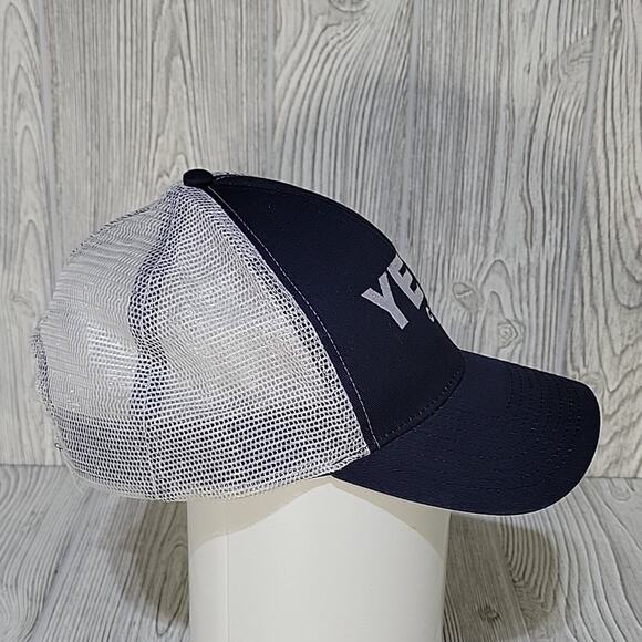 OC Yeti Coolers Trucker Hat, Navy Bluee/White - Picture 2 of 6